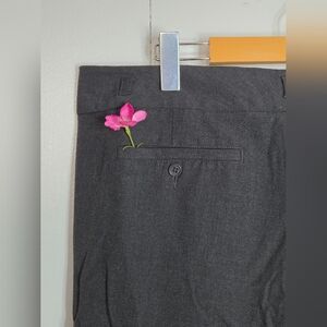 🌷Old Navy Women's Size 14 Charcoal Chinos Straight Leg Stretch Pants
